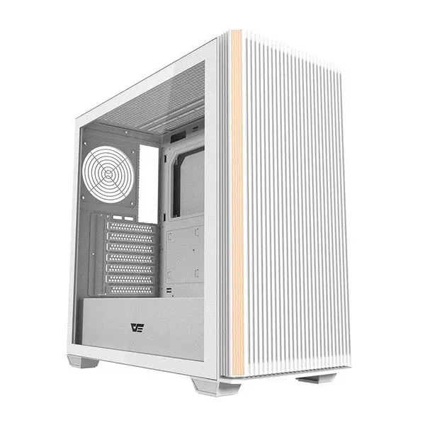 Gabinete Gamer Darkflash DS900WS ATX Lateral em Vidro Branco
