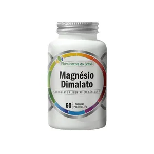 Magnésio Dimalato C/60 Cápsulas - Flora nativa