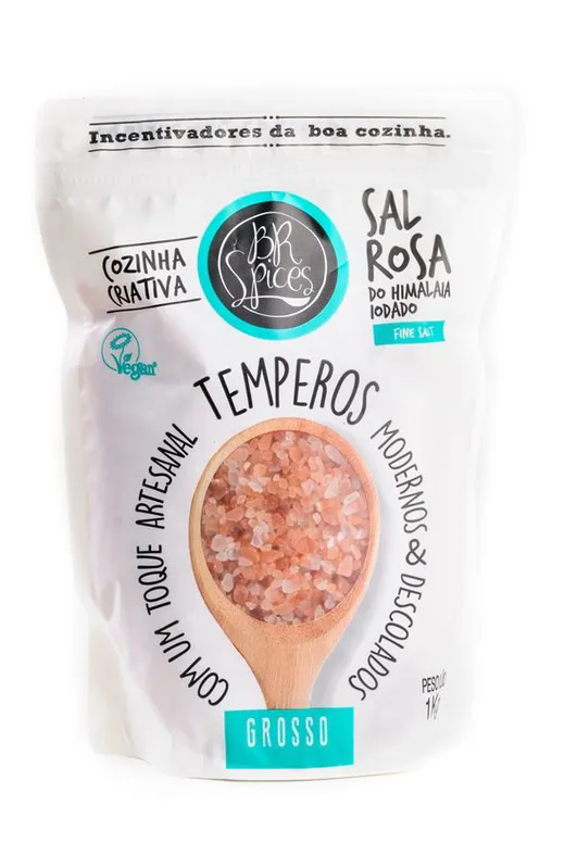 Sal Rosa Himalaia Grosso BR Spices 1kg