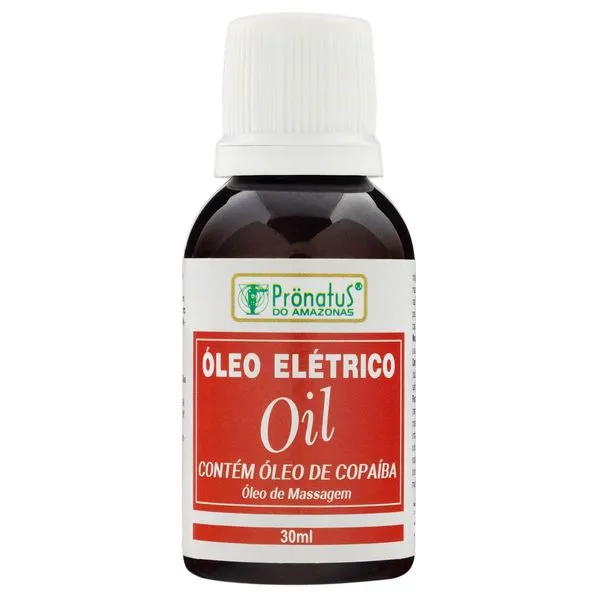 Óleo Elétrico Oil Pronatus Com Óleo De Copaíba 30ml