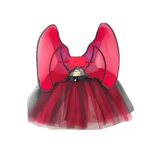 Saia Tule Temma Com Asas Vermelho 100532 (MP)
