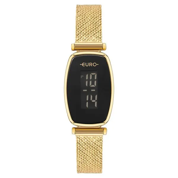 Relógio Euro Feminino Fashion Fit Glam Dourado - EUJHS43AAB/4D Relógio Euro Feminino Ff Glam Dourado - EUJHS43AAB/4D