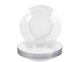 Kit 18 Pratos Fundo Astral Vidro Resistente Duralex - Nadir