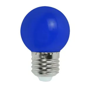 Lâmpada LED Bolinha Color Bulbo G45 1-3W Bivolt Kian Lâmpada de LED Bolinha Color Bulbo G45 1W e 3W E27 Luz Azul