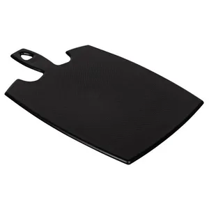 Tábua de Corte Plástico Preto 33x22cm - Astra