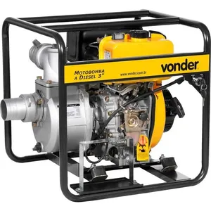 Motobomba a Diesel 7CV 3x3" para Água Limpa - VONDER