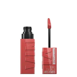 Batom Líquido Maybelline Super Stay Vinyl Ink Peachy - Maybelline - 4,2ml