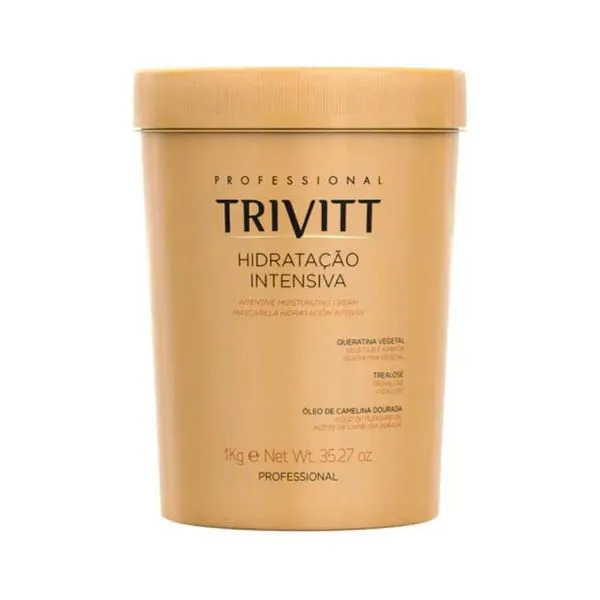 Máscara Trivitt Hidratação Intensiva 1kg Máscara Hidratação Intensiva Trivitt 1000g