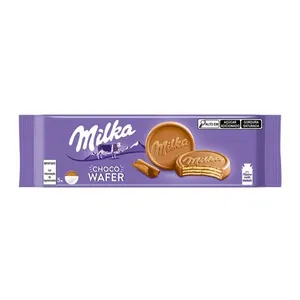 Biscoito Milka Choco Wafer 150g BISCOITO MILKA 150G CHOCO WAFER