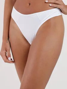 Calcinha Tanga Fio Duplo Feminina BRANCO GG