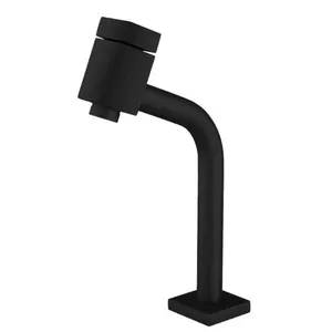 Torneira para Lavatório 4230 C-64 Fienza Bica Alta com Acabamento Black Fosco Preto Imperatriz Metais Torneira para Lavatório 4230 C-64 Fienza Bica Alta Acabamento Black Fosco Imperatriz Metais