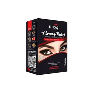 Henna Para Sobrancelha Della&Delle Castanho Escuro 1,5g