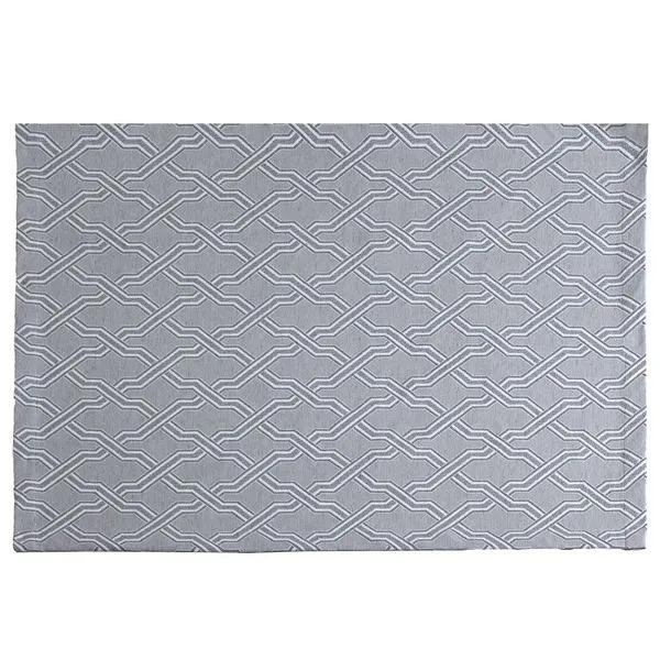 Tapete Jacquard Bella&Co Nature Eco 100x130cm Vezzano Cinza (MP)