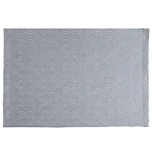 Tapete Jacquard Bella&Co Nature Eco 100x130cm Vezzano Cinza (MP)