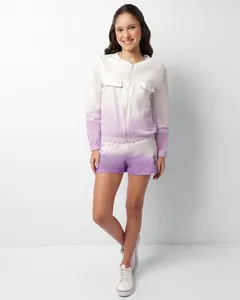 Shorts Juvenil Moletinho Warner Bordado Pernalonga Off White 16