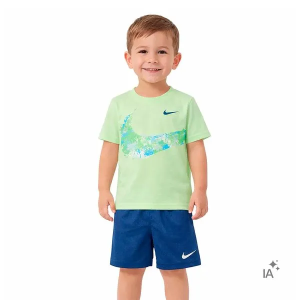Conjunto Nike Jersey Mesh Infantil - 2 anos