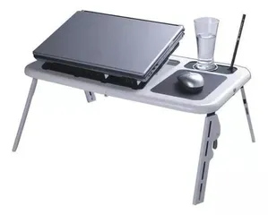 Mesa Dobrável Notebook Tablet 2 Cooler Mousepad Cabo Usb TMT