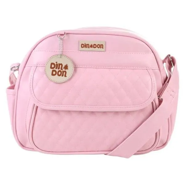 Bolsa Maternidade Din Don Pequena Rosa (MP)