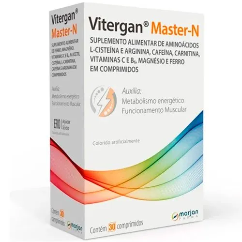 Vitergan Master-N 30 Comprimidos Revestidos Marjan
