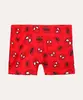 sunga boxer infantil homem aranha proteção uv vermelha 12