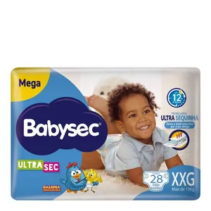 Fralda Babysec Ultrasec XXG 28 Unidades