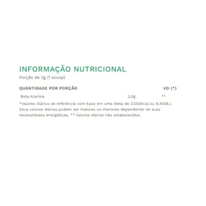 Beta Alanina Eat Clean 360g