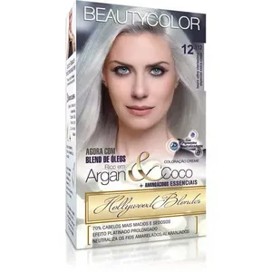 Tintura de Cabelo BeautyColor 12 112 Louro Ultra Claríssimo TINT BEAUTY COLOR KI