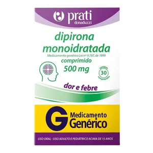 Dipirona 500mg Genérico Prati Donaduzzi 30 Comprimidos