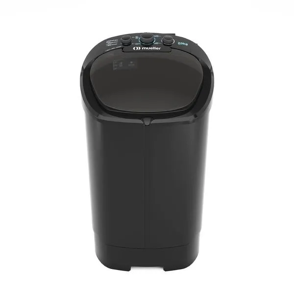 Tanquinho Mueller 20kg Preto Aquatec Não Transborda MLT20F 220V