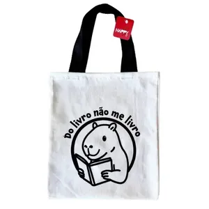 Sacola Tecido Ecobag Capivara