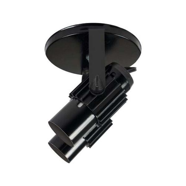 Spot Aletado Para 2 Lâmpadas Preto - Opl 12x12x10cm Altura Largura Profundidade E27 40w