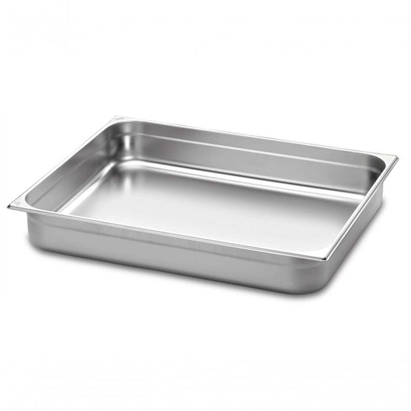 Kit 10 Cubas Gastronomica Inox 1-1x100mm Com Tampas Brasinox