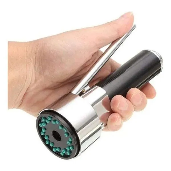 Gatilho para Torneira Monocomando Gourmet com Bico Arejador Função Chuveirinho Preto Cromado OEM Gatilho para Torneira Monocomando Gourmet com Duchinha Spray Preto Cromado OEM