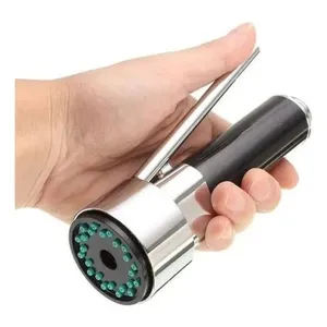 Gatilho para Torneira Monocomando Gourmet com Bico Arejador Função Chuveirinho Preto Cromado OEM Gatilho para Torneira Monocomando Gourmet com Duchinha Spray Preto Cromado OEM