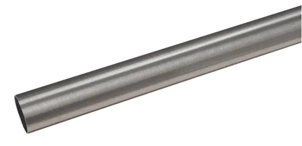 Varão Para Cortina Couselo 28Mm Alumínio Aço Escovado 1,50m