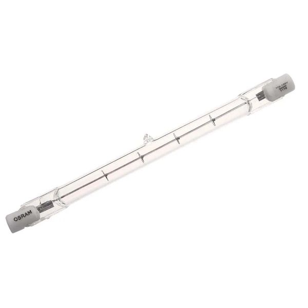Lâmpada Halógena Haloline Eco Osram 300W 127V 3000K Amarela 118mm Lâmpada halógena Haloline Eco 127V 300W 3000K amarela Osram
