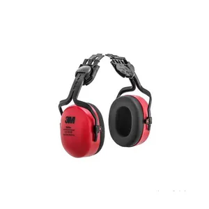 Abafador de Ruídos 3M Muffler Acoplável ao Capacete Vermelho Abafador acoplável ao capacete vermelho Muffler 3M™