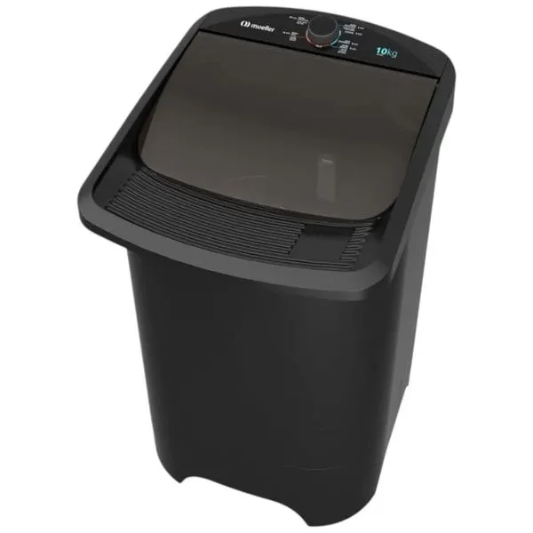 Lavadora Tanquinho Mueller 10kg Preto MLT10C (MP)