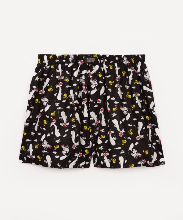 cueca samba canção de algodão frajola preto P