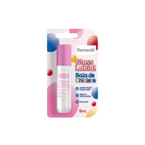 Gloss Labial Dermacitá Bala De Chiclete 5ml