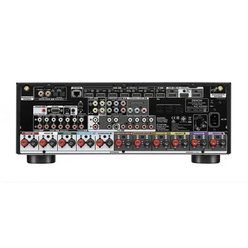 ( 220v ) Receiver Denon AXC-X3700h 9.2 CH 8k Dolby Atmos