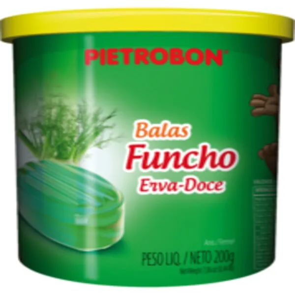 BALA PIETROBON 200G FUNCHO E ERVA DOCE