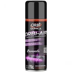 Limpa Ar Condicionado Orbiair Orbi Quimica Lavanda 200 Ml
