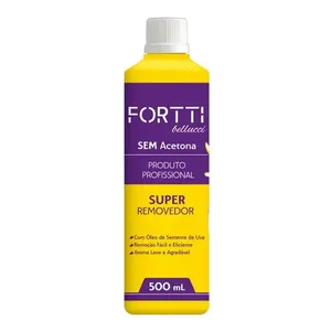 Removedor De Esmalte Fortti Sem Acetona 500 ml