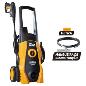 Desobstruidora De Alta Pressão 1700W 1750PSI WAP New Eco Wash Ultra 2200 110V