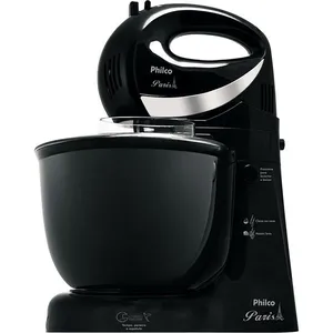 Batedeira de Mesa Philco Paris com 4 Velocidades Preta 127V