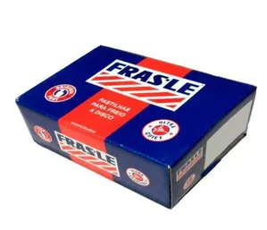 Pastilha De Freio Bravo Dianteira Frasle Pd92B Com Alarme Sistema Teves Jogo