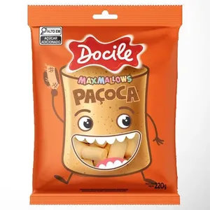 Maxmallows Paçoca 220g 81282 - Docile
