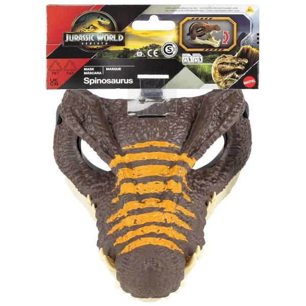 Máscara Jurassic World Rebirth Spinosaurus - Mattel
