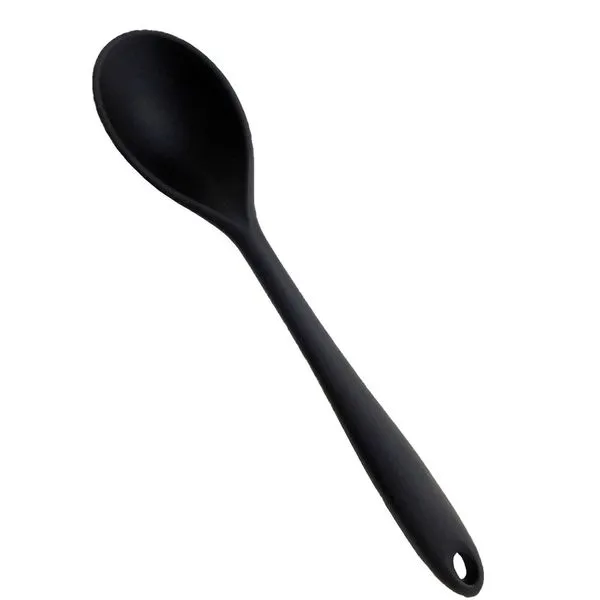 Colher para Servir Silicone Preta 27,5cm D6713PT - Be10